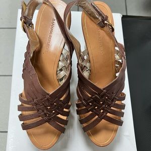 SOLD Brown Wedge, Banana Republic 7.5